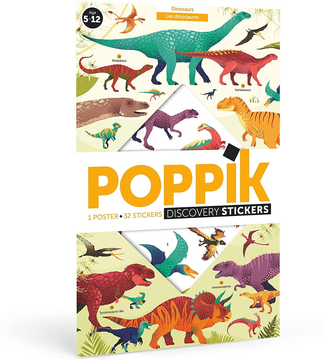 Buy Poppik Sticker Poster Discovery Dino | Yallatoys.com