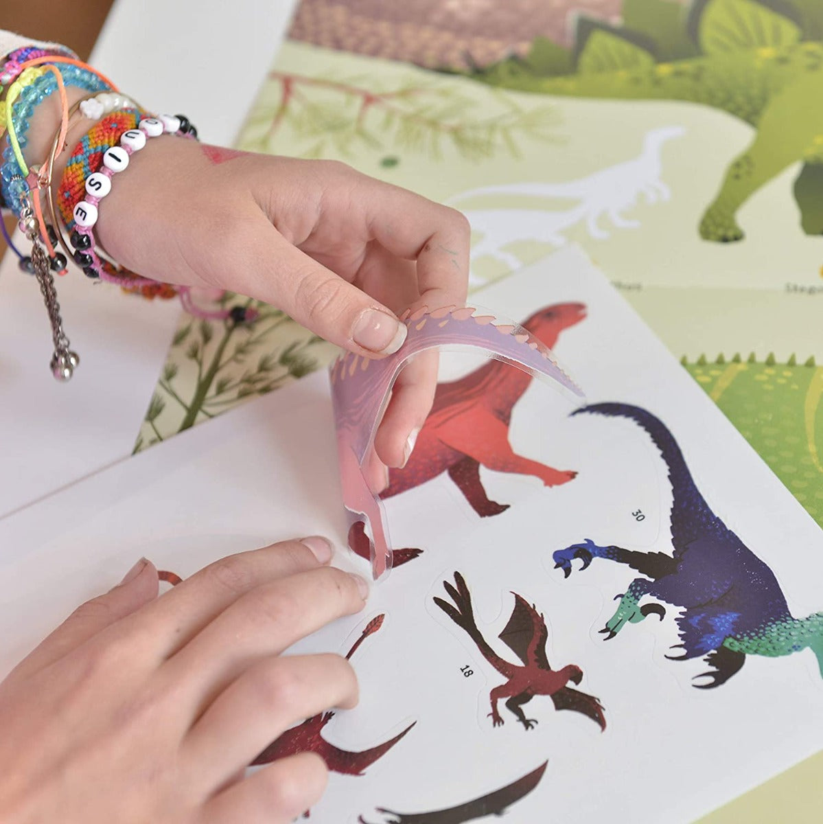 Buy Poppik Sticker Poster Discovery Dino | Yallatoys.com