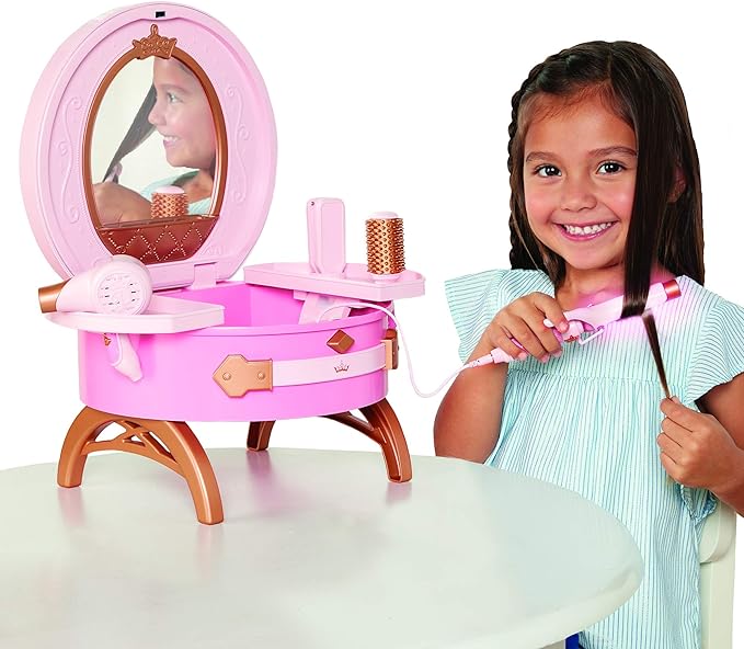 Buy Disney Princess Collection Light Up and Style Vanity | Yallatoys.com