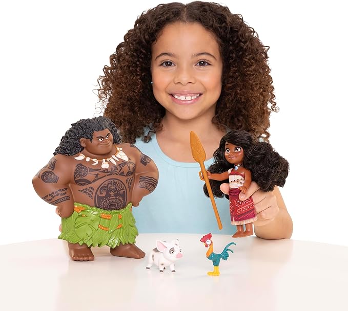 Buy Disney Moana 2 Moana & Maui 6inch Petite Doll Playset | Yallatoys.com