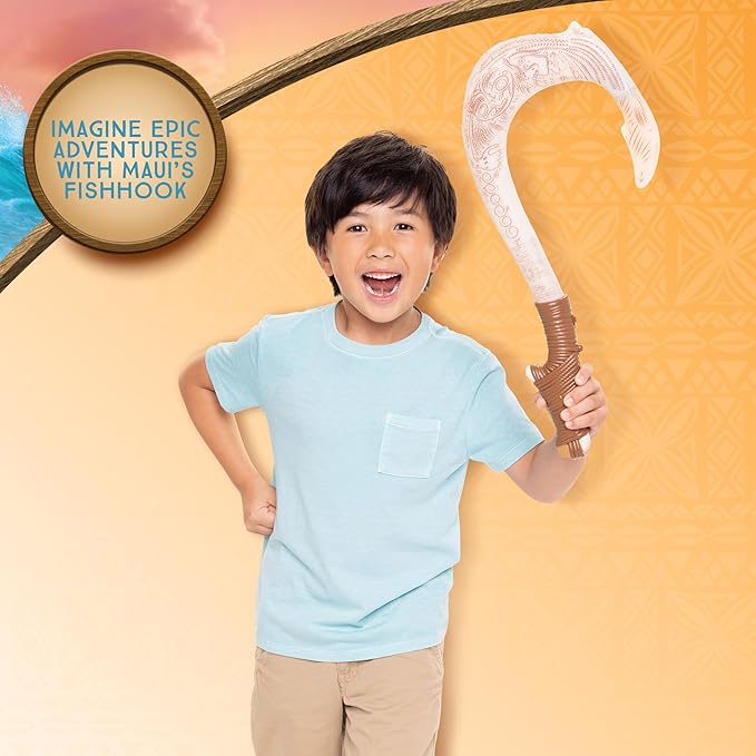 Buy Disney Moana 2 Mauis Magical Fish Hook Light Up Toy | Yallatoys.com
