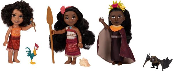 Buy Disney Moana 2 Moana & Fiends Petite Set 6inch | Yallatoys.com