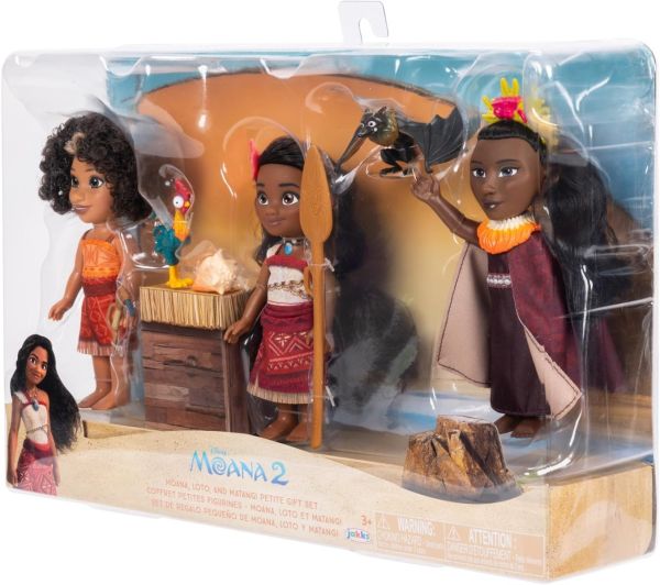 Buy Disney Moana 2 Moana & Fiends Petite Set 6inch | Yallatoys.com