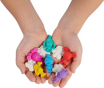 Buy Disney Impulse Eraser Packs Mickey Mouse Pack of 10 | Yallatoys.com