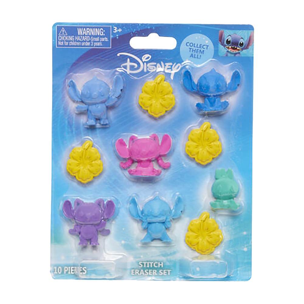 Buy Disney Impulse Eraser Packs Stitch Pack of 10 | Yallatoys.com