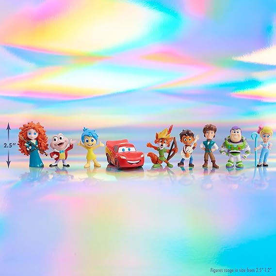 Buy Disney 100 Years of Spirited Adventures Limited Edition 9-piece Figure Set | Yallatoys.com
