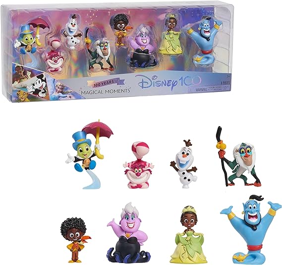 Buy Disney 100 Years of Magical Moments Limited Edition 8-piece Figure Set | Yallatoys.com