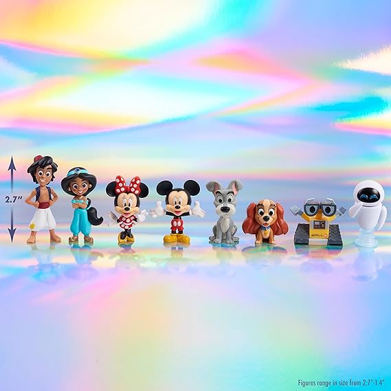 Buy Disney 100 Years of Love Celebration Collection Limited Edition 8-Piece Figure Pack | Yallatoys.com