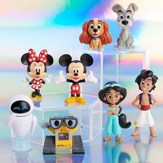 Buy Disney 100 Years of Love Celebration Collection Limited Edition 8-Piece Figure Pack | Yallatoys.com