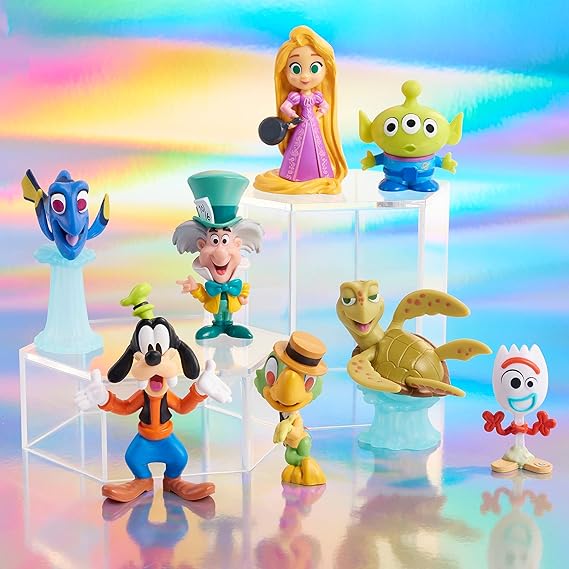 Buy Disney 100 Years of Laughter Celebration Collection Limited Edition 8-Piece Figure Pack | Yallatoys.com