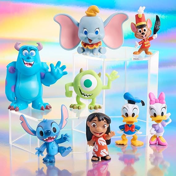 Buy Disney 100 Years of Dynamic Duos Celebration Collection Limited Edition 8-Piece Figure Pack | Yallatoys.com