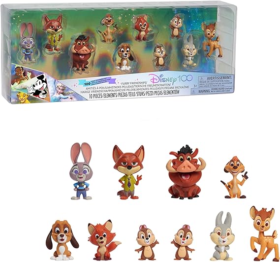 Buy Disney 100 Years of Epic Transformations Limited Edition 8-piece Figure Set | Yallatoys.com