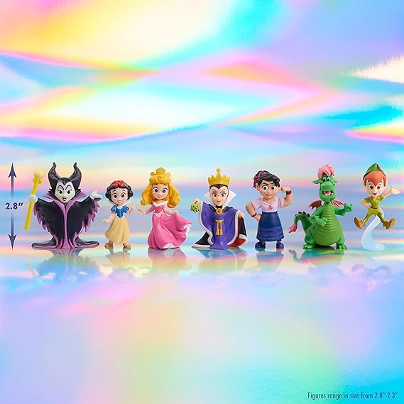 Buy Disney 100 Years of Enchantment Celebration Collection Limited Edition 7-piece Figure Pack | Yallatoys.com