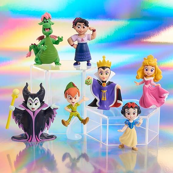 Buy Disney 100 Years of Enchantment Celebration Collection Limited Edition 7-piece Figure Pack | Yallatoys.com