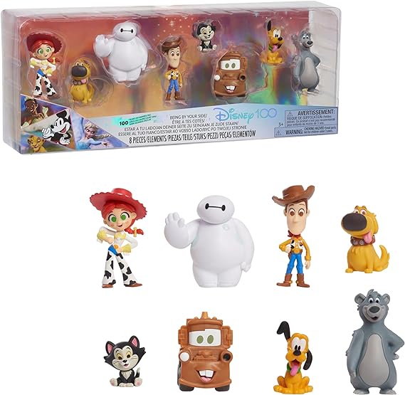 Buy Disney 100 Years of Being By Your Side Limited Edition 8-piece Figure Set | Yallatoys.com