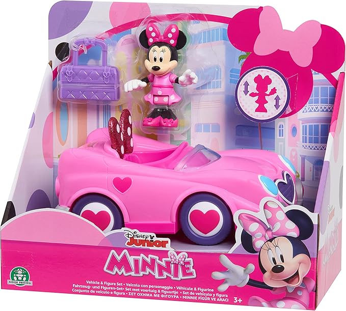 Buy Disney Minnie Mouse Figure And Car | Yallatoys.com