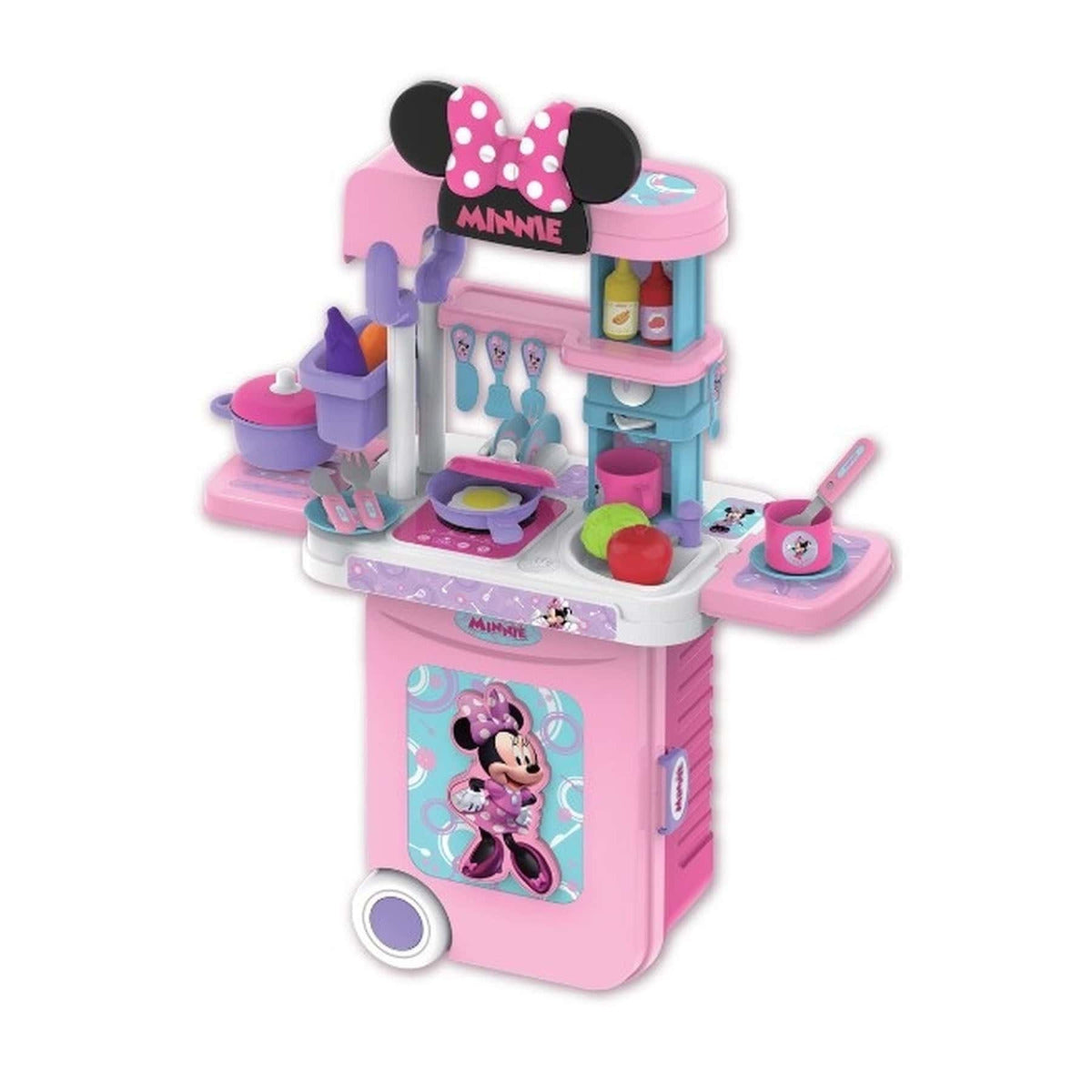 Buy Disney Minnie Mouse 3 in 1 Kitchen Trolley Case | Yallatoys.com