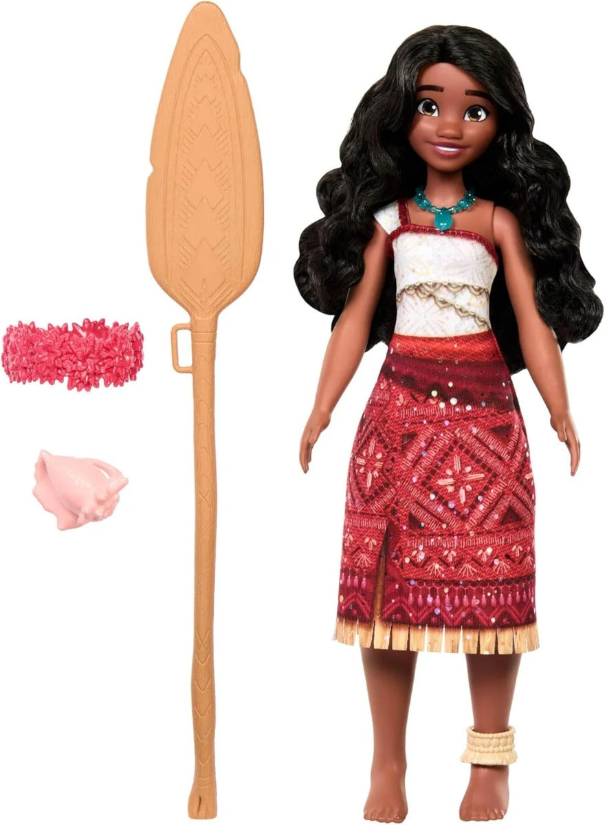 Buy Mattel Disney Moana 2 Singing Adventure Moana Doll with Signature Outfit | Yallatoys.com