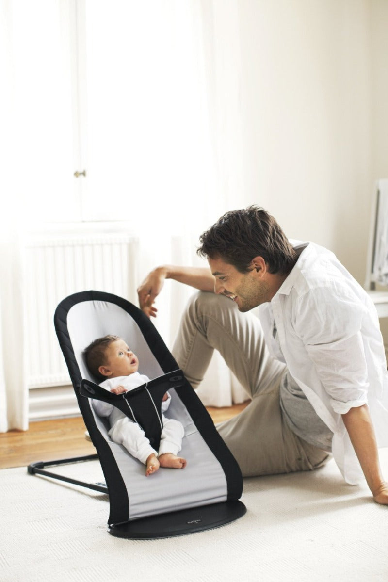 BABYBJORN  Bouncer Balance Soft, Dark grey/Grey, Cotton/Jersey BabyBjorn Yallatoys