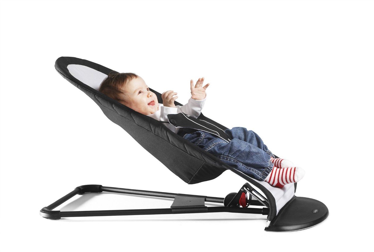 BABYBJORN  Bouncer Balance Soft Beige/Grey, Cotton/Jersey BabyBjorn Yallatoys