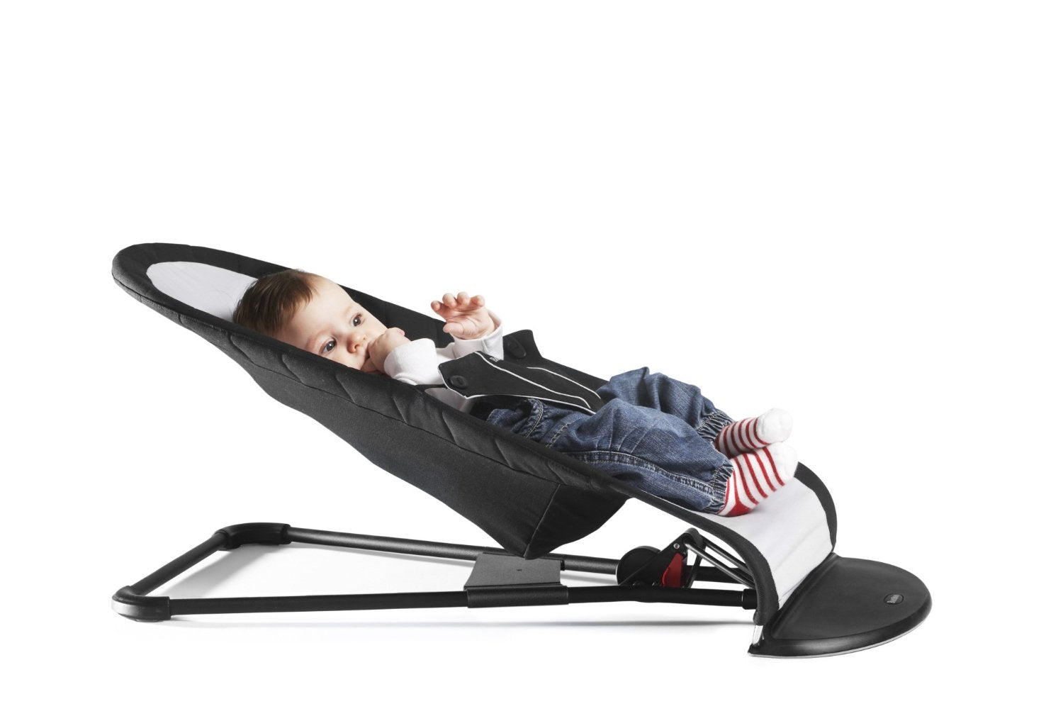 BABYBJORN  Bouncer Balance Soft Beige/Grey, Cotton/Jersey BabyBjorn Yallatoys