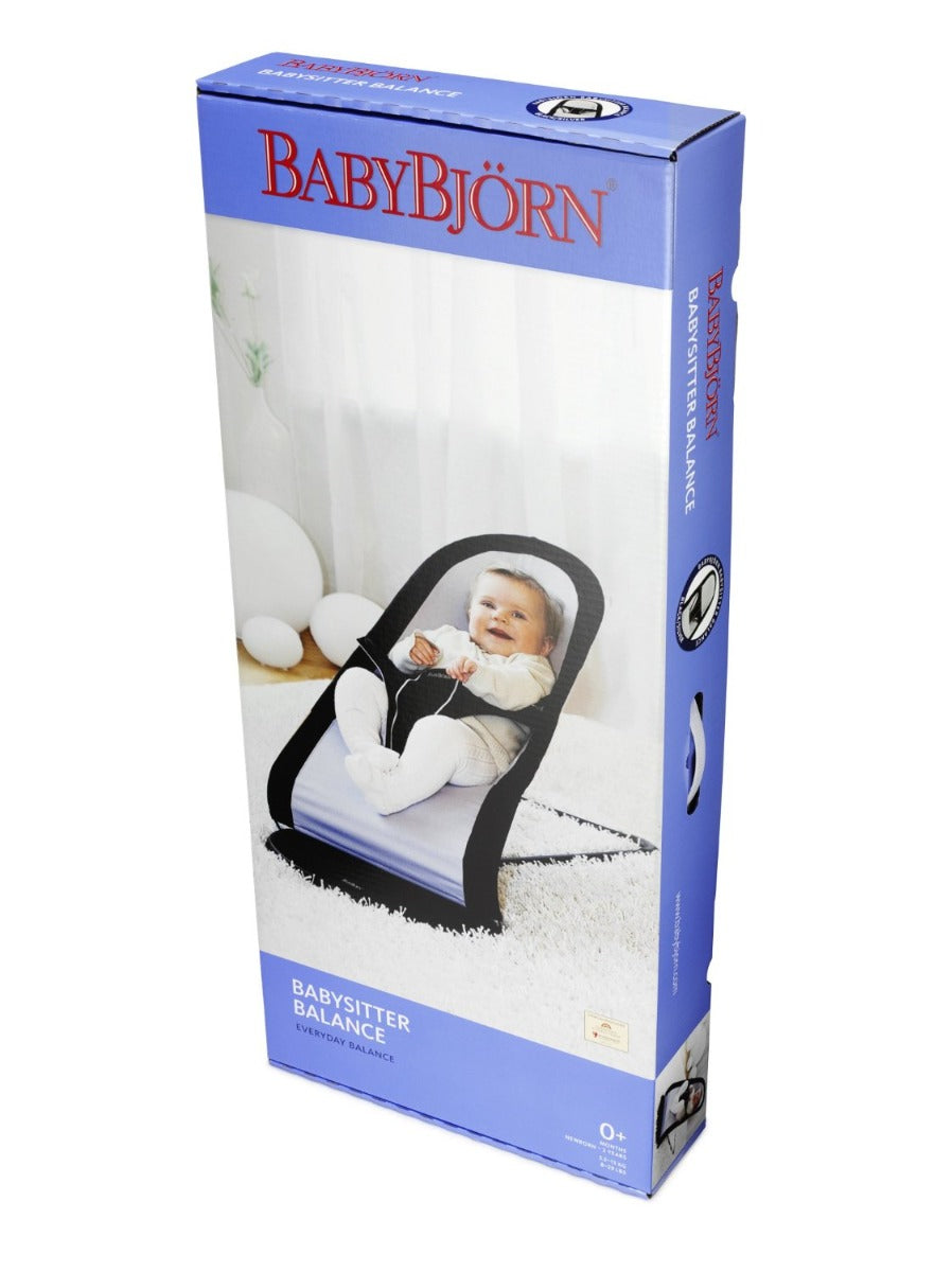 BABYBJORN  Bouncer Balance Soft Beige/Grey, Cotton/Jersey BabyBjorn Yallatoys