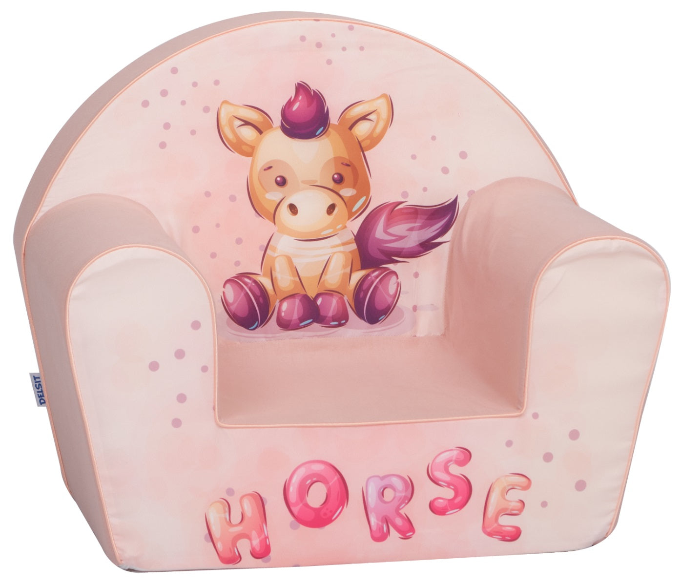 Buy Delsit Arm Chair Pink Horse | Yallatoys.com