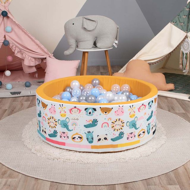 Buy Delsit Ball Pool Animals Orange | Yallatoys.com