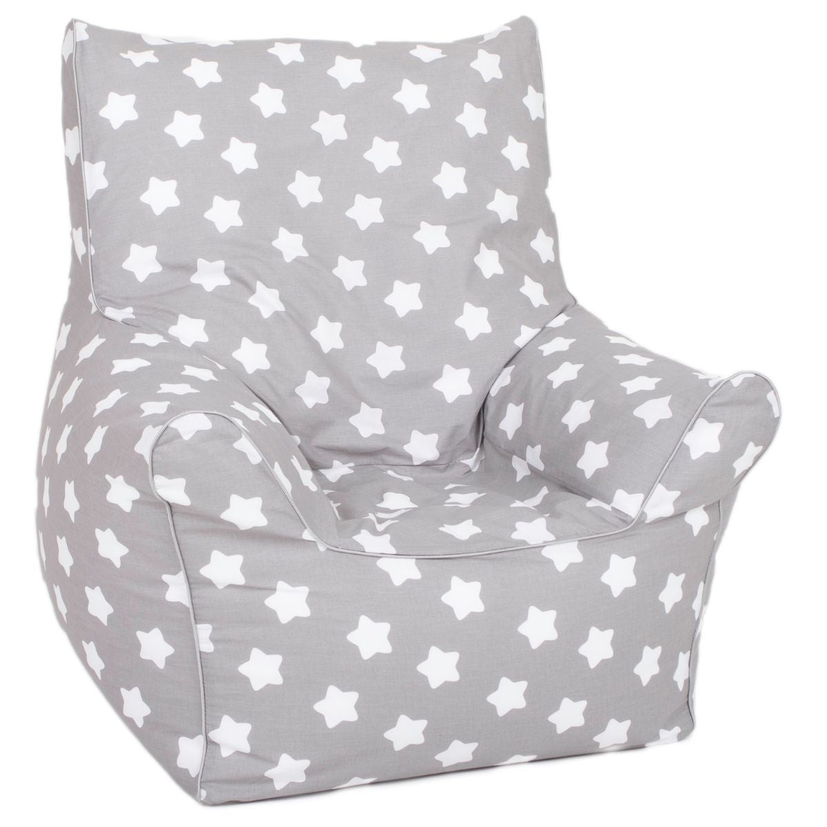 Buy Delsit Bean Chair Grey With Stars | Yallatoys.com