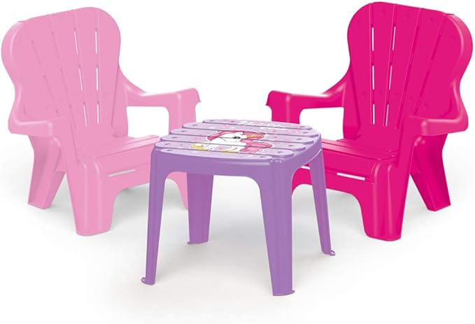Buy Dolu Unicorn Table and 2 Chairs Set | Yallatoys.com