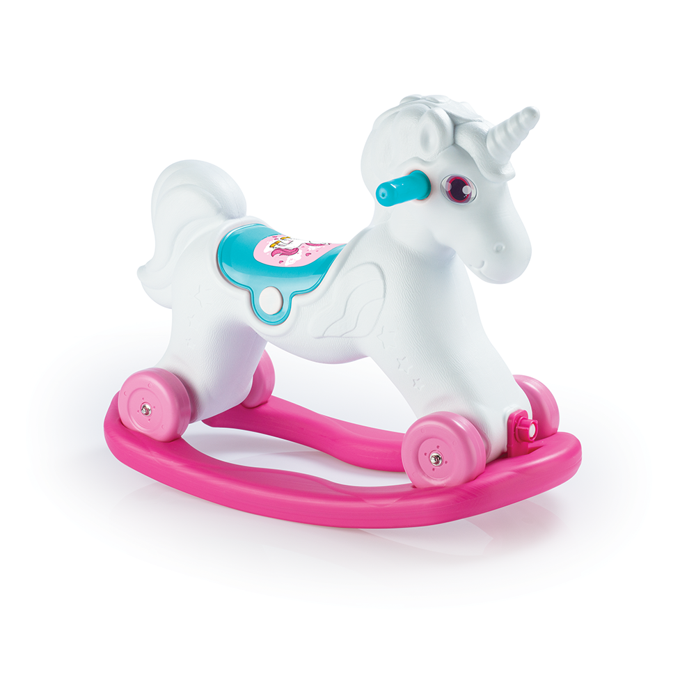 Buy Dolu Unicorn Rocking Wheel Horse | Yallatoys.com