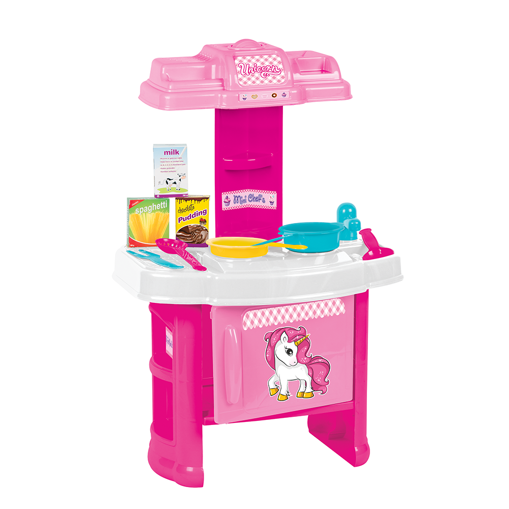 Buy Dolu Unicorn Full Chef Kitchen Set | Yallatoys.com