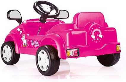 Buy Dolu Pedal Powered Unicorn Pink Race Car | Yallatoys.com