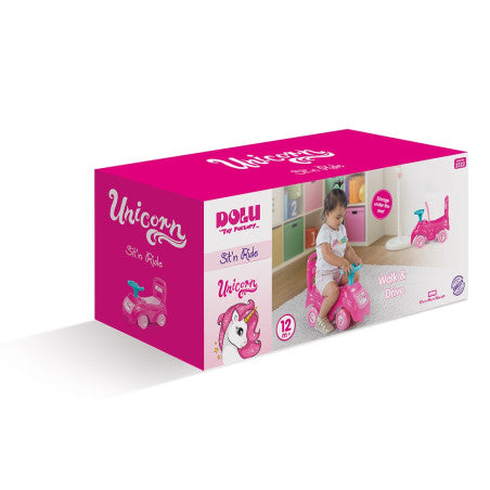 Buy Dolu Unicorn Sit N Ride | Yallatoys.com