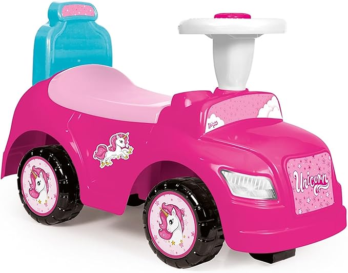 Buy Dolu Unicorn Step Car 2 In 1 Ride On Pink | Yallatoys.com