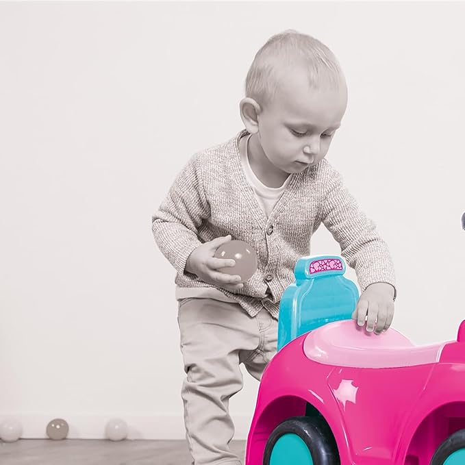Buy Dolu Unicorn Step Car 2 In 1 Ride On Pink | Yallatoys.com