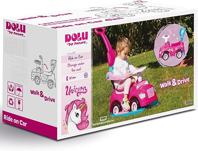 Buy Dolu Unicorn Car 4 in 1 | Yallatoys.com