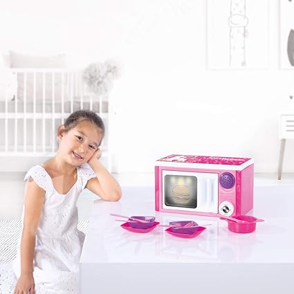 Buy Dolu Unicorn Pink Microwave Oven And Accessories | Yallatoys.com