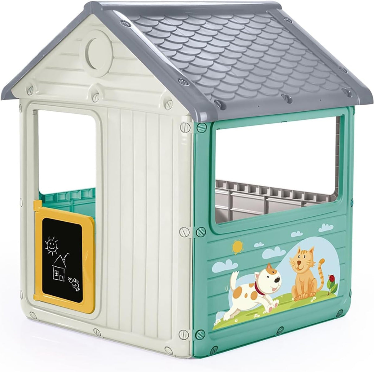 Buy Dolu My First House White & Green | Yallatoys.com