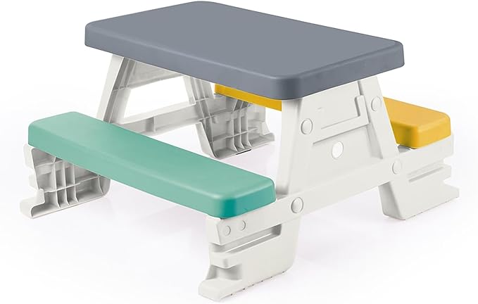 Buy Dolu Picnic Table For 4 White | Yallatoys.com