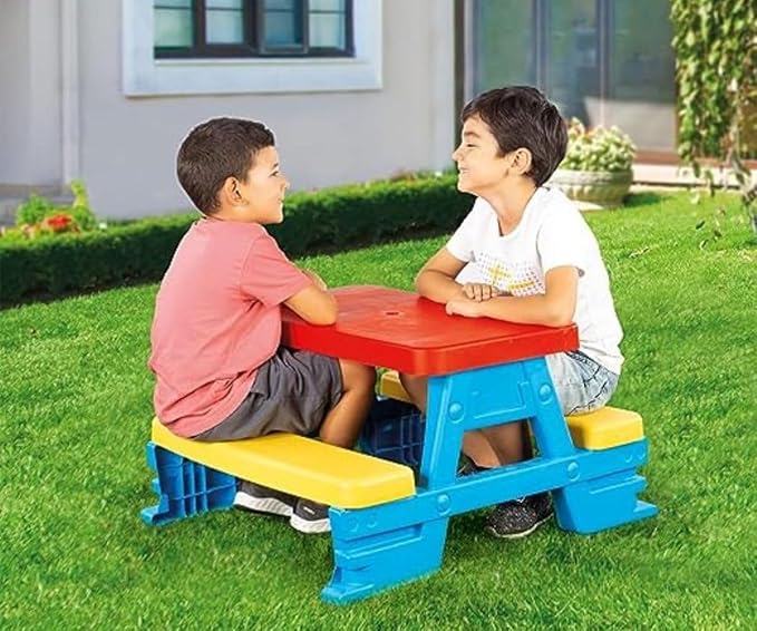 Buy Dolu Picnic Table For 4 Blue | Yallatoys.com