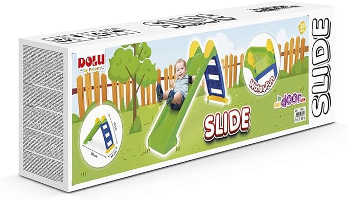 Buy Dolu My First Garden Slide Green & Blue | Yallatoys.com