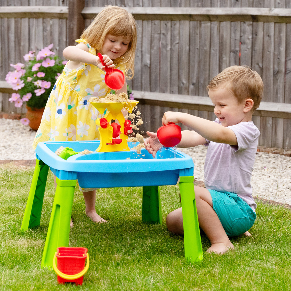 Buy Dolu Sand and Water 3in 1 Creativity Table | Yallatoys.com