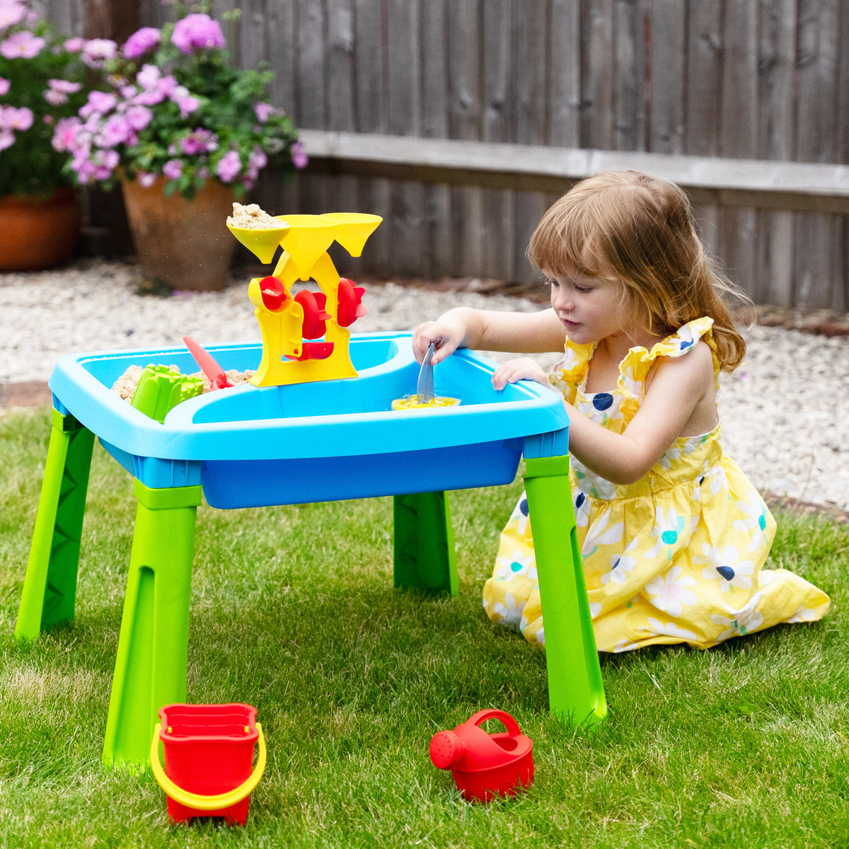 Buy Dolu Sand and Water 3in 1 Creativity Table | Yallatoys.com