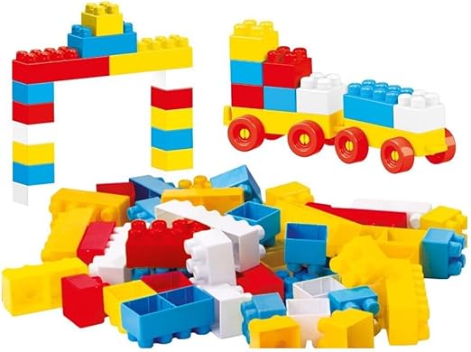 Buy Dolu Colorful Toy Blocks 85pcs | Yallatoys.com