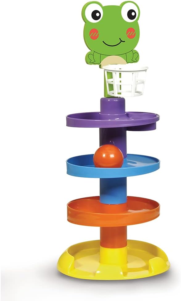 Buy Dolu Multicolor Basic Ball Spiral Tower | Yallatoys.com