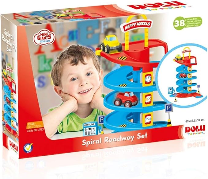Buy Dolu Spiral Roadway Set | Yallatoys.com