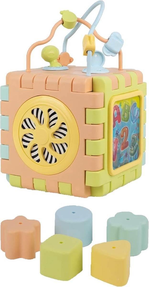 Buy Dolu 2 in 1 Educational Cube and Puzzle | Yallatoys.com