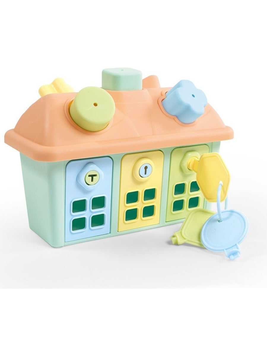 Buy Dolu Shape Sorter House with Lockable Door | Yallatoys.com