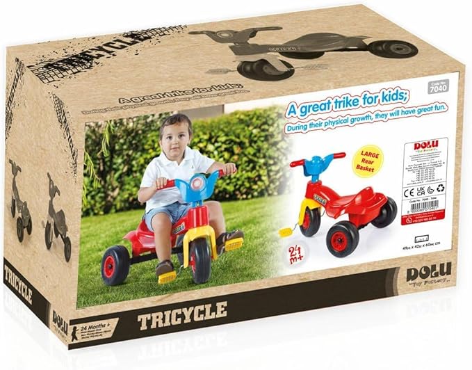 Buy Dolu Racer Trike Red | Yallatoys.com